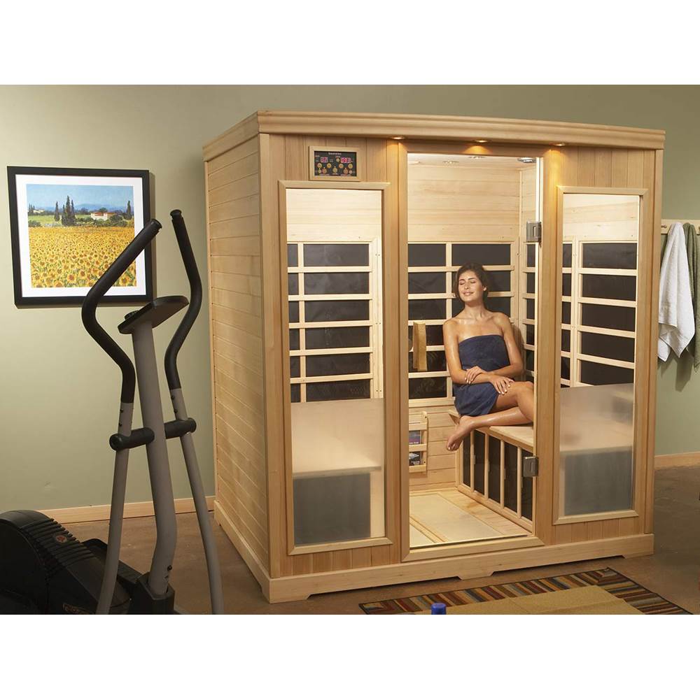 Amerec Sauna And Steam B Series Infrared Rooms B840 Hemlock