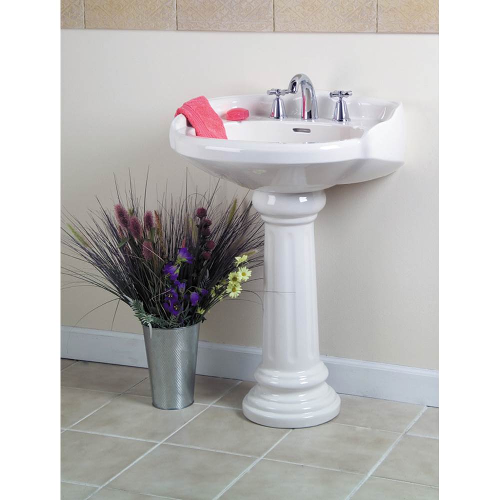 Barclay - Complete Pedestal Bathroom Sinks