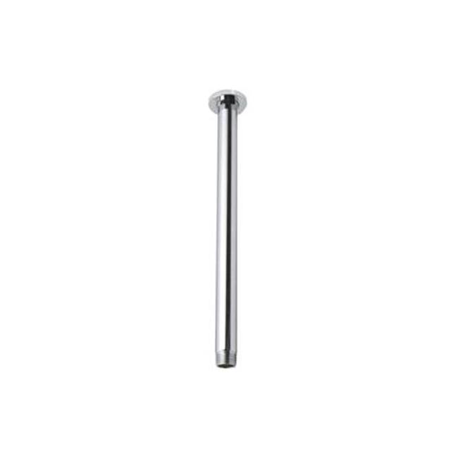 California Faucets 18'' Ceiling Shower Arm - Round Base