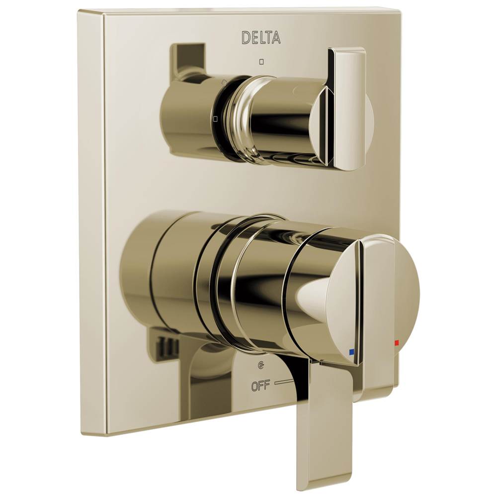 Delta Faucet Ara® Angular Modern Monitor® 17 Series Valve Trim with 3-Setting Integrated Diverter