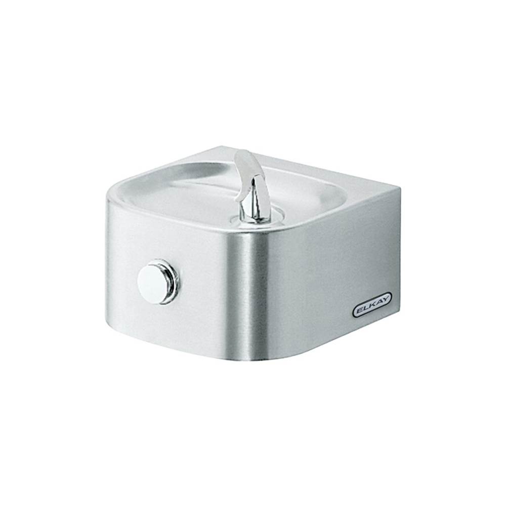 Elkay Soft Sides Single Fountain Non-Filtered Non-Refrigerated, Stainless