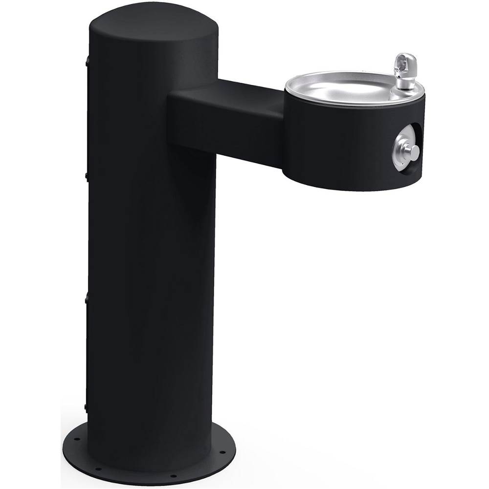 Elkay Outdoor Fountain Pedestal Non-Filtered, Non-Refrigerated Freeze Resistant Black