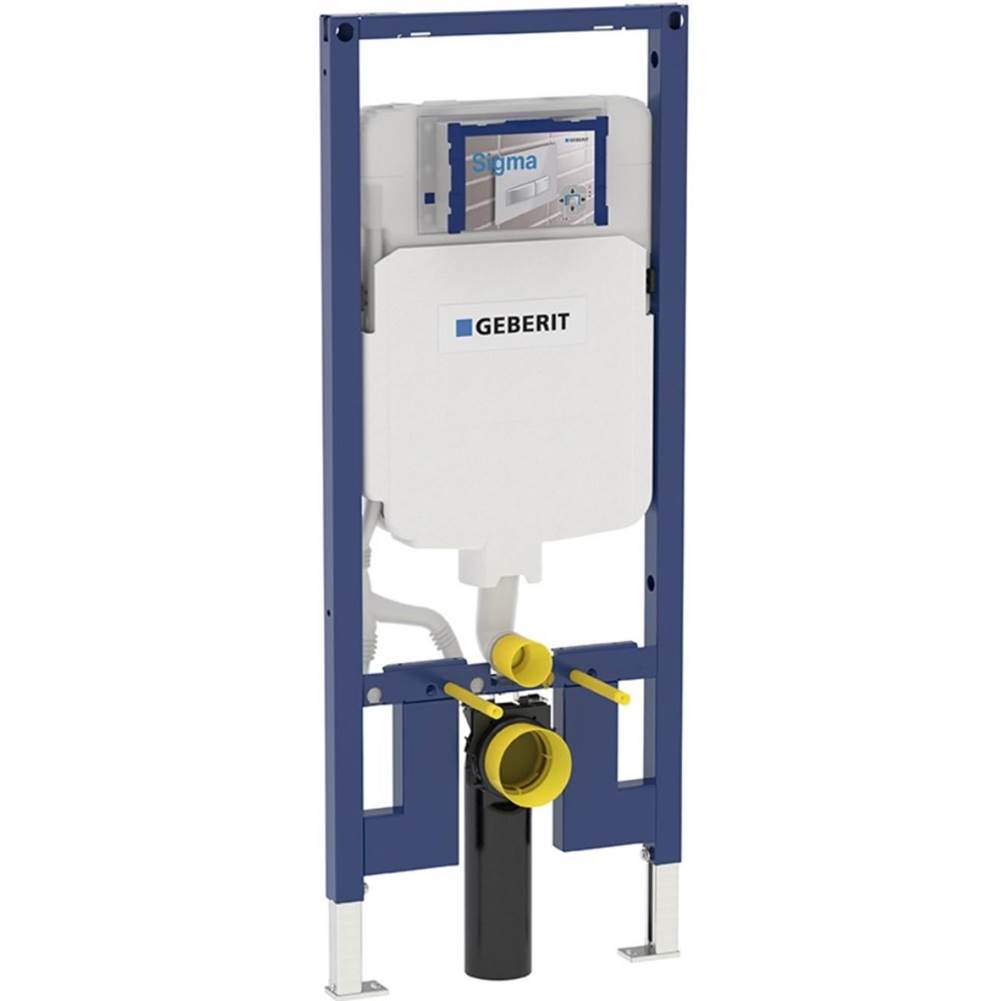 Geberit Geberit Duofix element for wall-hung WC, 120 cm, with Sigma concealed cistern 8 cm, for wood frame wall, 4.8 / 3 liters