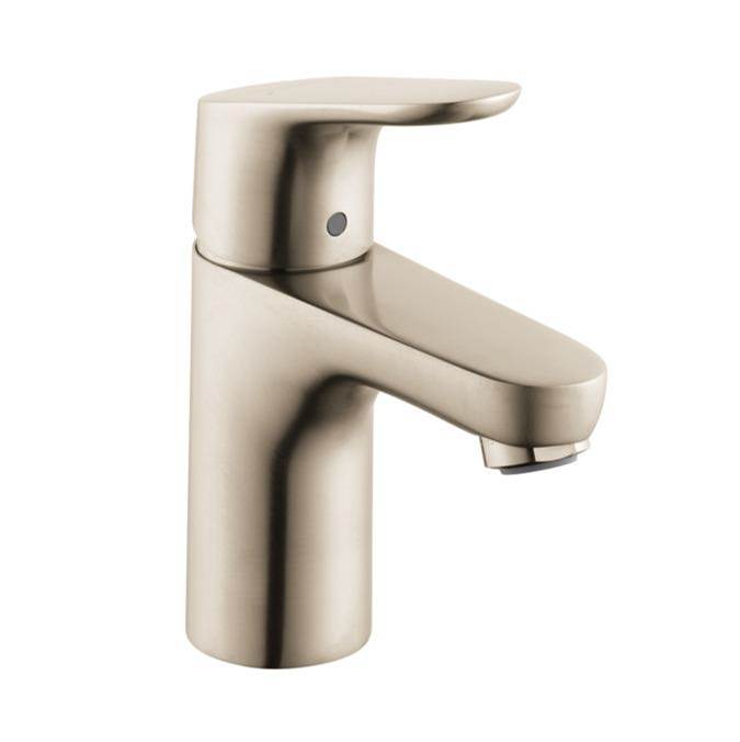 Hansgrohe Focus Single-Hole Faucet 100 with Pop-Up Drain, 1.2 GPM in Brushed Nickel