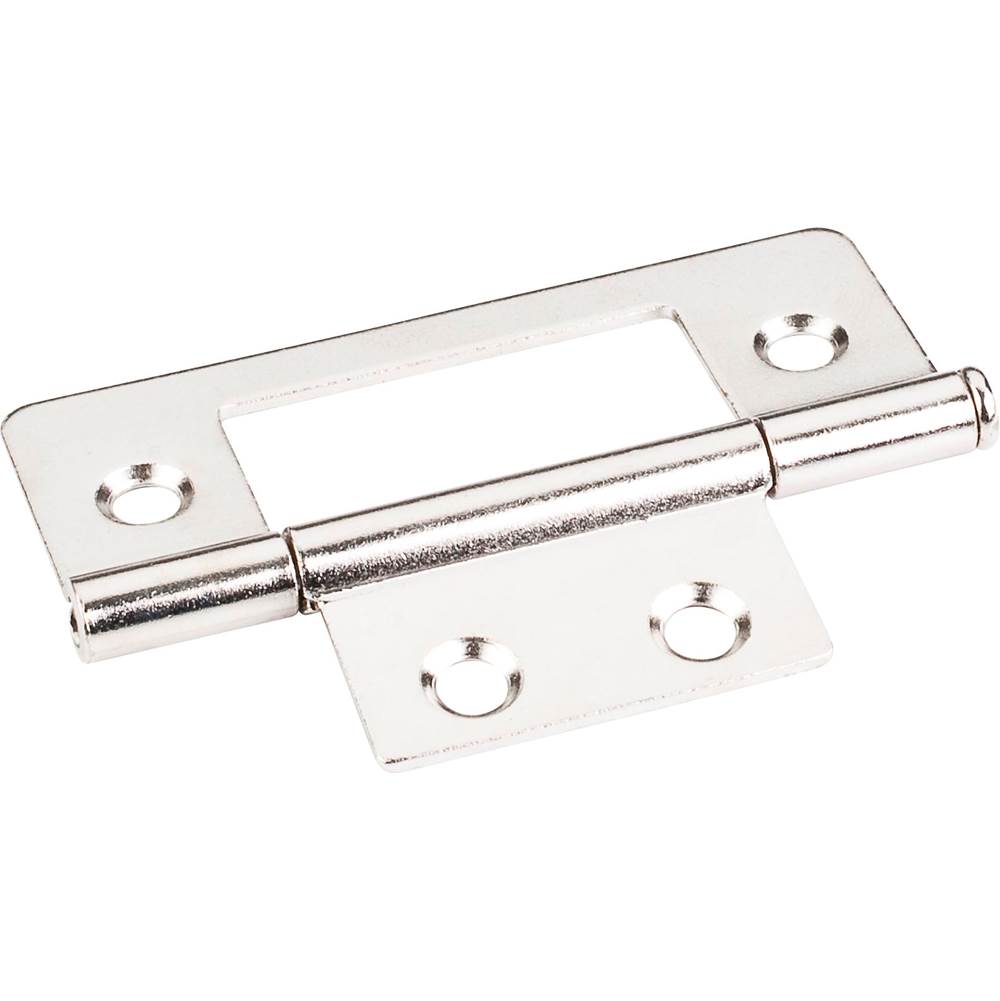 Hardware Resources Bright Nickel 3'' Loose Pin Non-Mortise Hinge 4 Hole