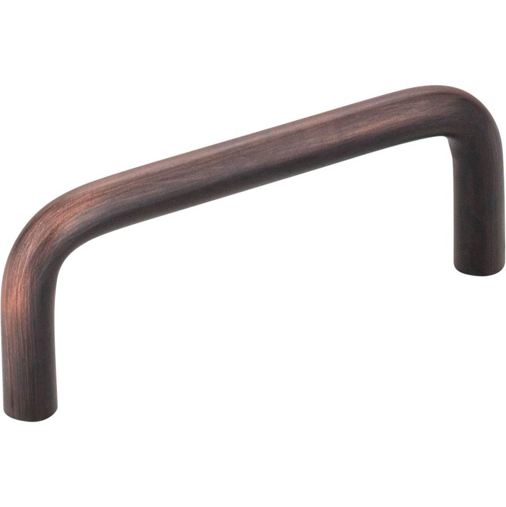 Hardware Resources 3'' Center-to-Center Brushed Oil Rubbed Bronze Torino Cabinet Wire Pull