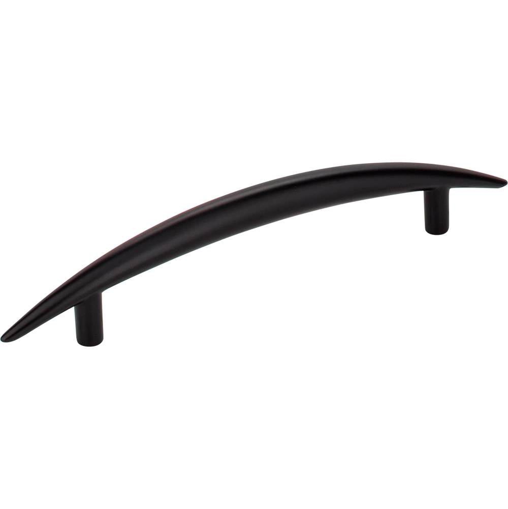 Hardware Resources 128 mm Center-to-Center Matte Black Arched Verona Cabinet Pull