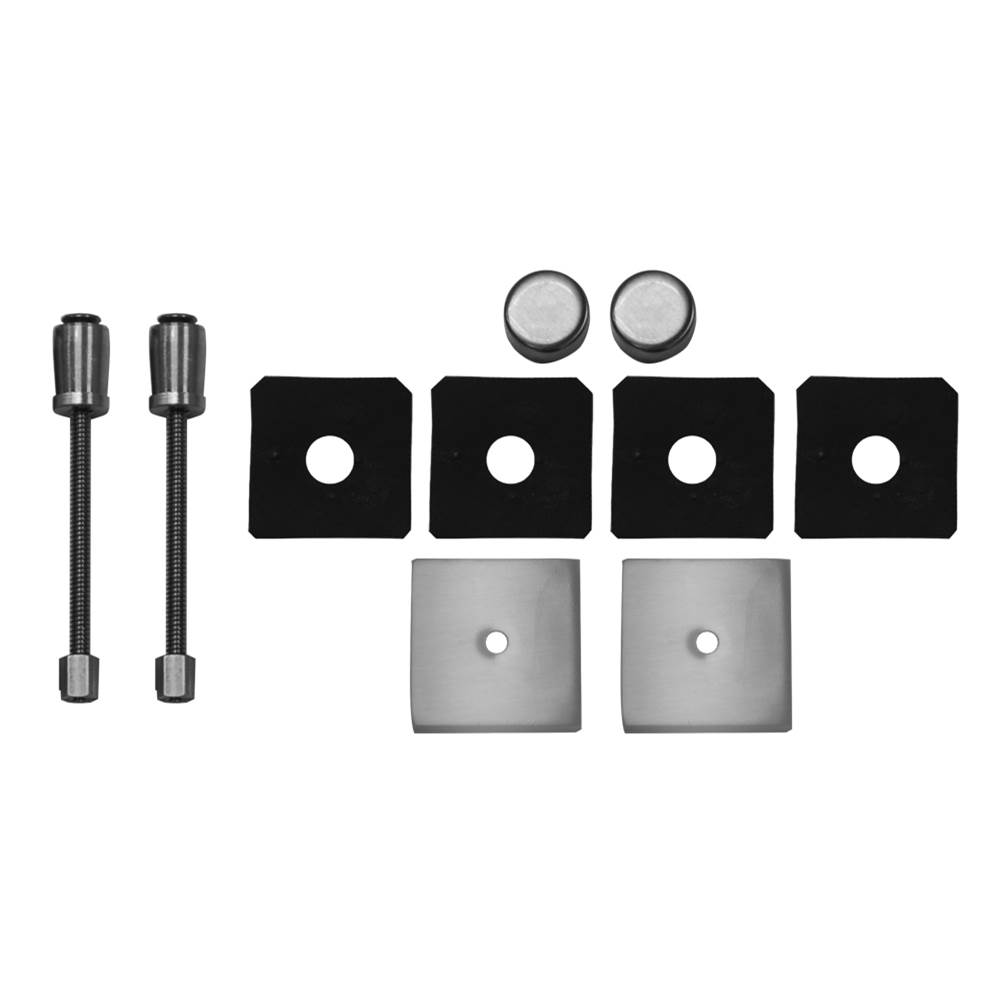 Jaclo Glass Mounting Kit for H42 CUBIX® Front Mount Shower Door Pulls