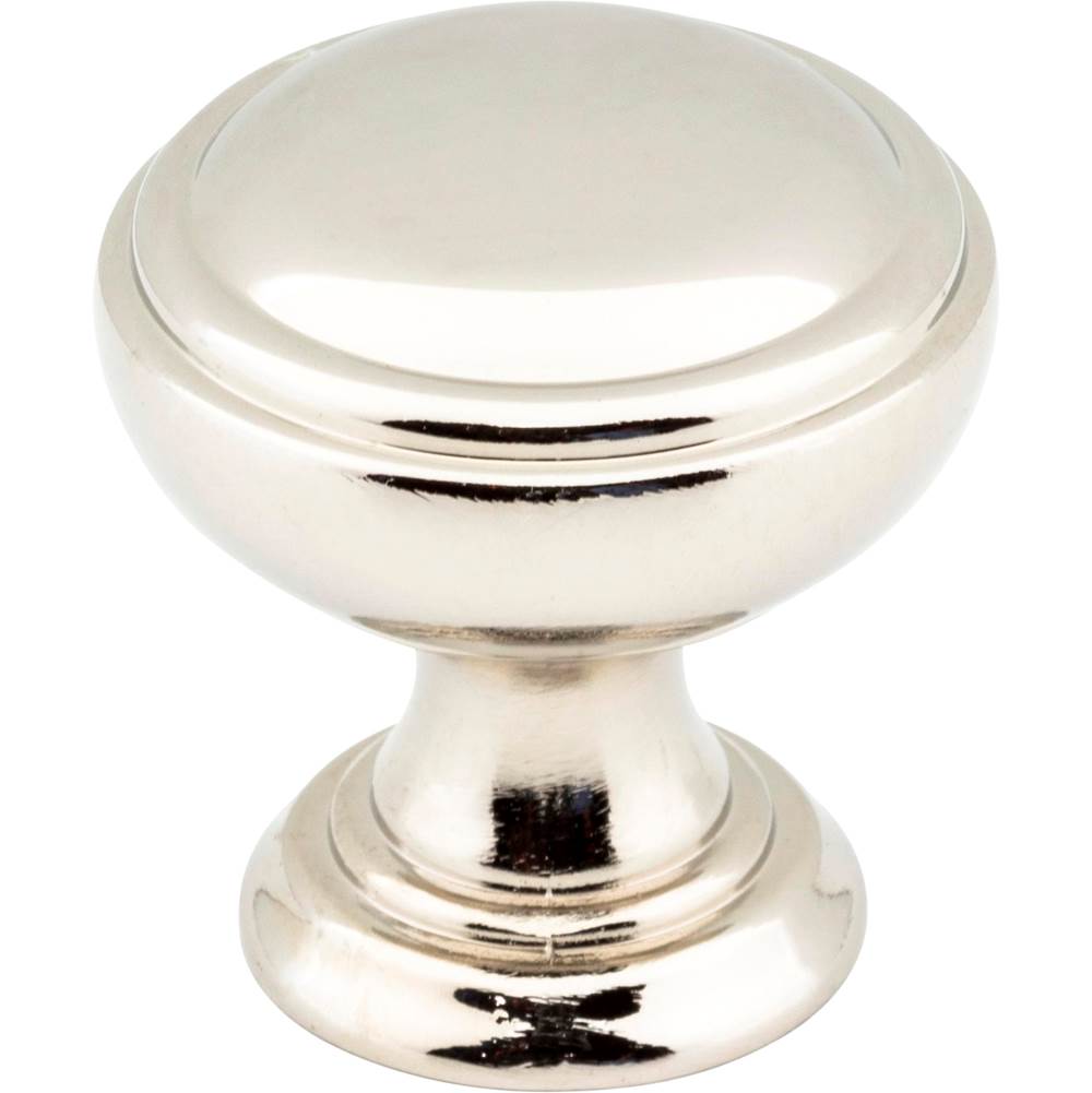 Jeffrey Alexander 1-1/4'' Diameter Polished Nickel Tiffany Cabinet Knob