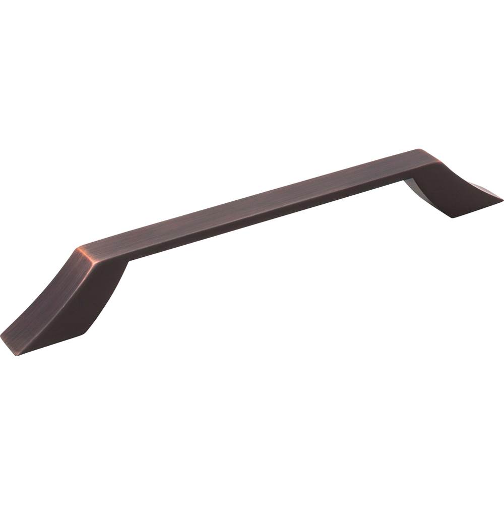 Jeffrey Alexander 160 mm Center-to-Center Brushed Oil Rubbed Bronze Square Royce Cabinet Pull