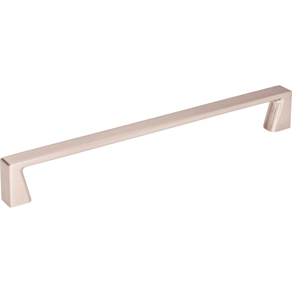 Jeffrey Alexander 192 mm Center-to-Center Satin Nickel Square Boswell Cabinet Pull