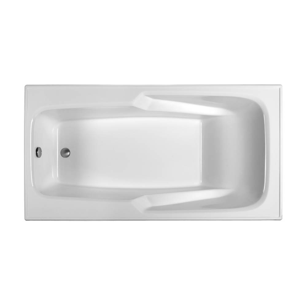 MTI Basics 71X36 White Soaking Bath-Basics
