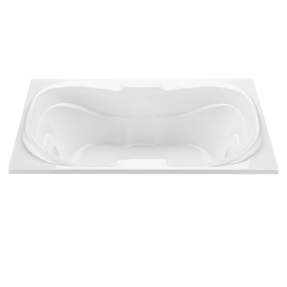 MTI Baths Tranquility 3 Acrylic Cxl Drop In Air Bath Elite/Stream - White (65X41)