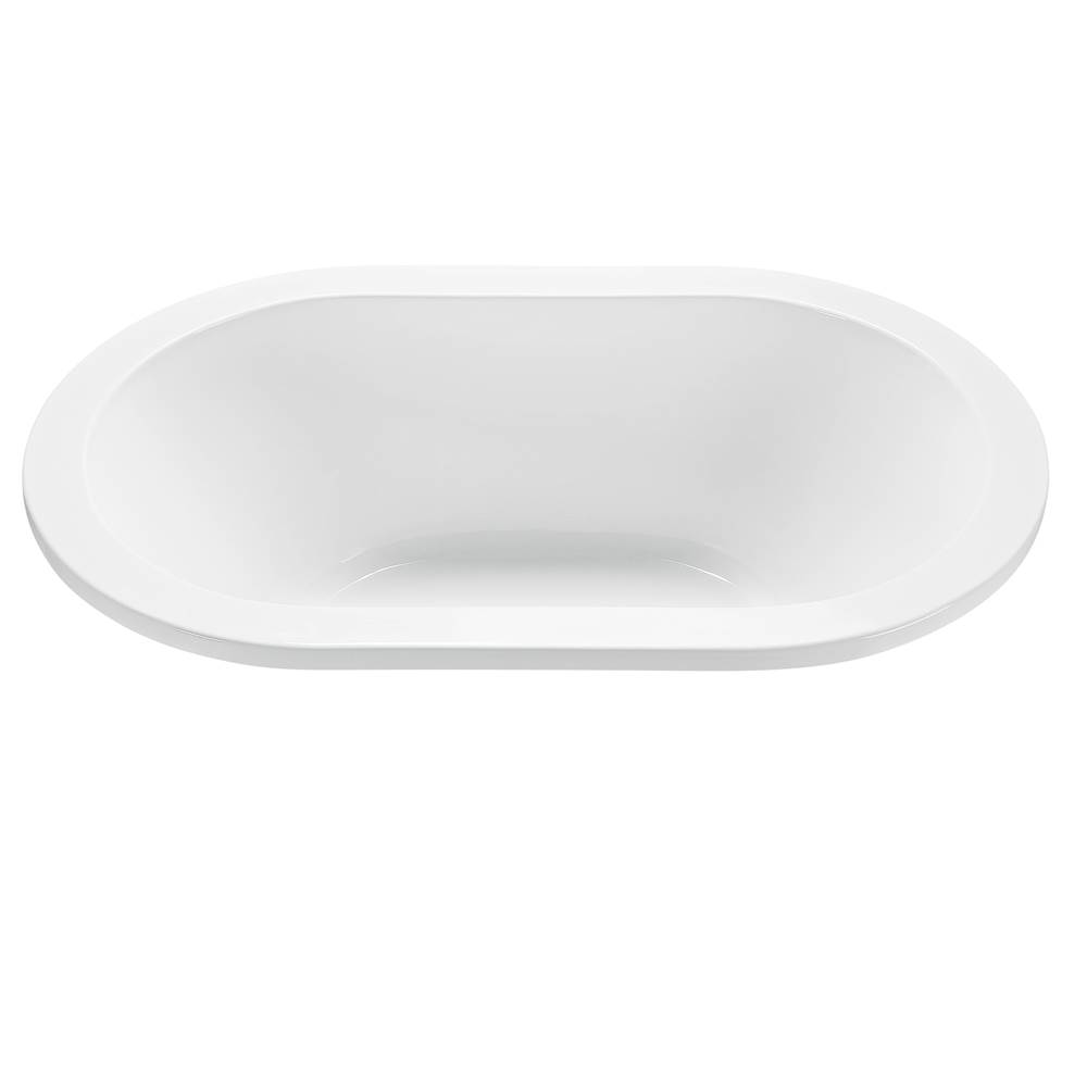 MTI Baths New Yorker 2 Acrylic Cxl Undermount Air Bath Elite/Ultra Whirlpool - White (65.5X41.5)