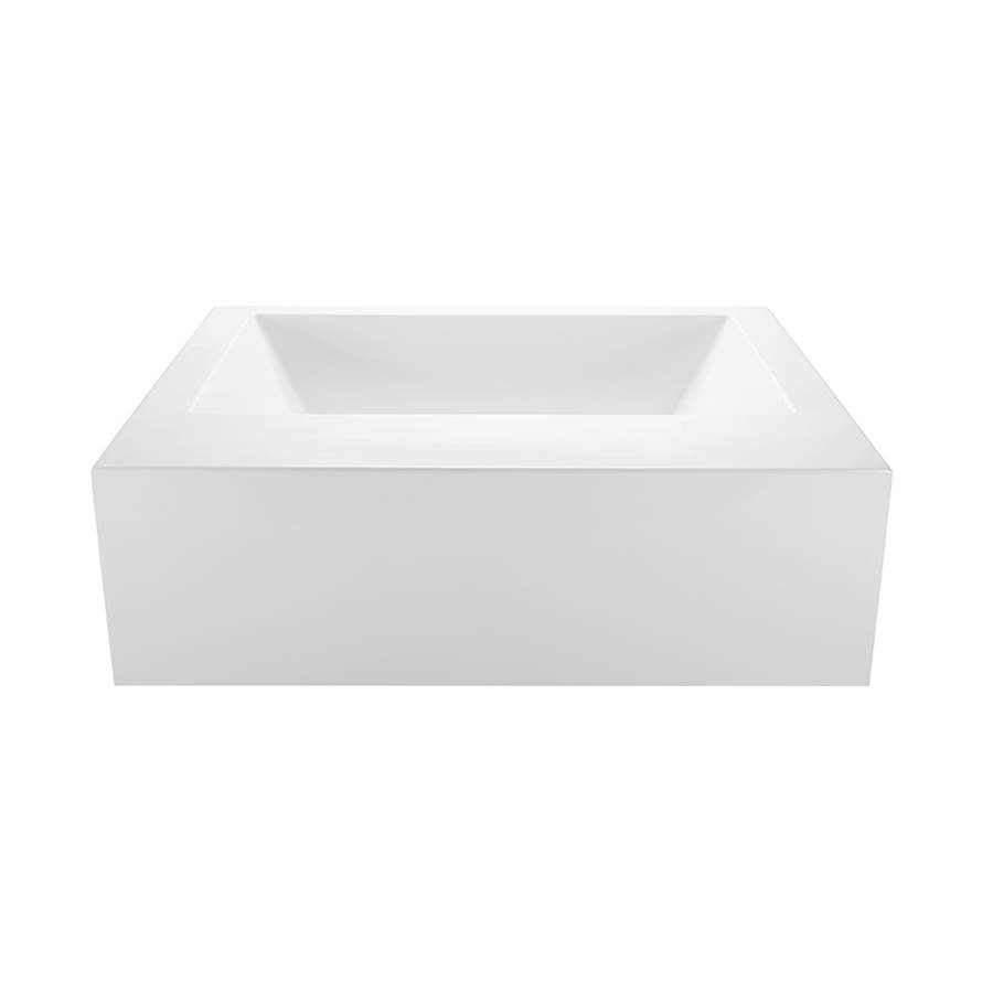 MTI Baths Metro 2 Acrylic Cxl Sculpted 4 Side Air Bath Elite - White (71.75X41.875)