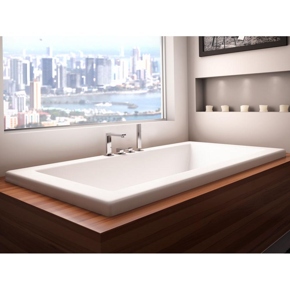 Neptune ZEN bathtub 30x60 with armrests and 2'' top lip, Activ-Air, White