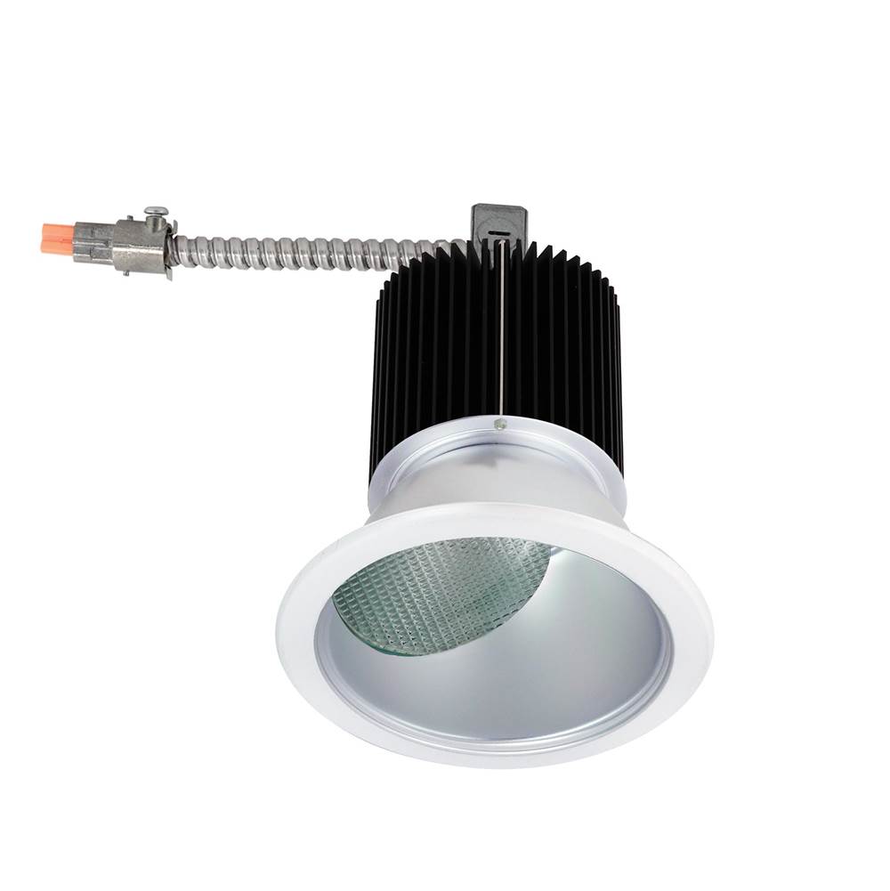 Nora Lighting 4'' Sapphire II Wall Wash, 2500L, 3500K, 40-Degrees Narrow Flood, Clear Diffused/White