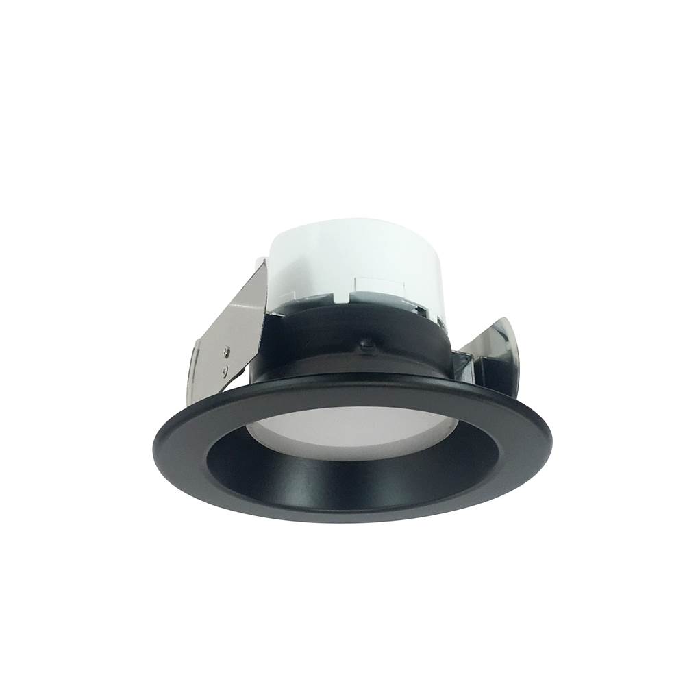 Nora Lighting 4'' 5-CCT Tunable White Onyx Retrofit, Round Reflector, 850lm, 10.5W, 27/30/35/40/5000K, 90+CRI, 120V, Black