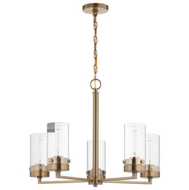 Nuvo Intersection 5Lt Chandelier