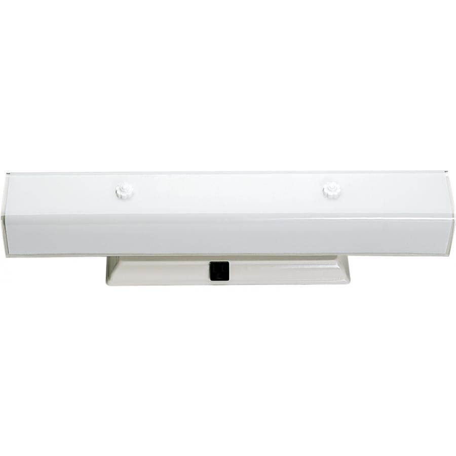 Nuvo 4 Light 24'' Vanity W/ Outlet