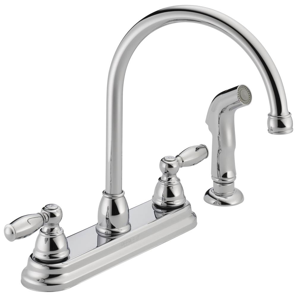 Peerless Claymore™ Two Handle Kitchen Faucet