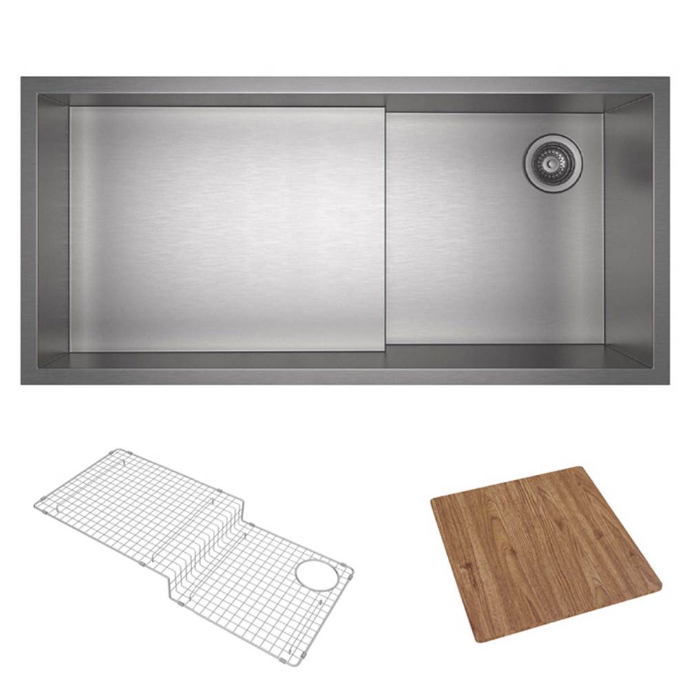 Rohl Culinario™ 36'' Stainless Steel Chef/Workstation Sink With Accessories