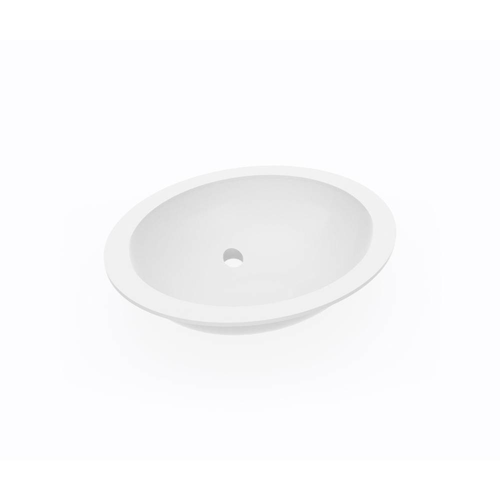 Swan UL-1613 13 x 16 Swanstone® Undermount Single Bowl Sink in White