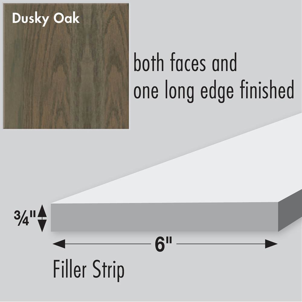 Strasser Woodenworks 6 X .75 X 36 Filler Dusky Oak