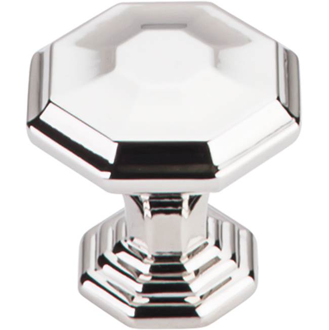 Top Knobs Chalet Knob 1 1/8 Inch Polished Nickel