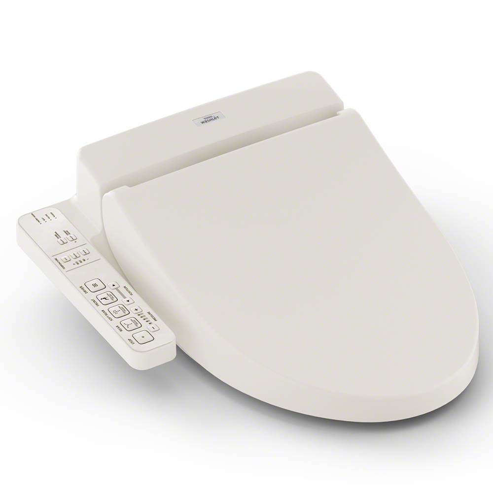 TOTO WASHLET® C100 Electronic Bidet Toilet Seat with PREMIST, Round, Sedona Beige-
