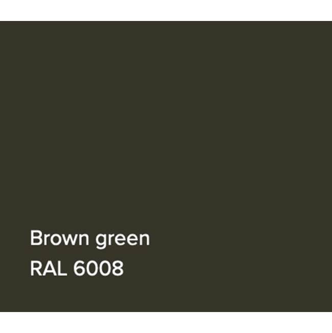 Victoria + Albert RAL Basin Brown Green Gloss