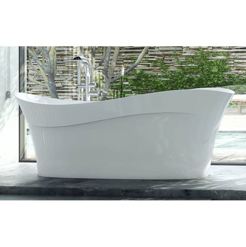 Victoria + Albert Pescadero 67'' x 32'' Freestanding Soaking Bathtub With Void